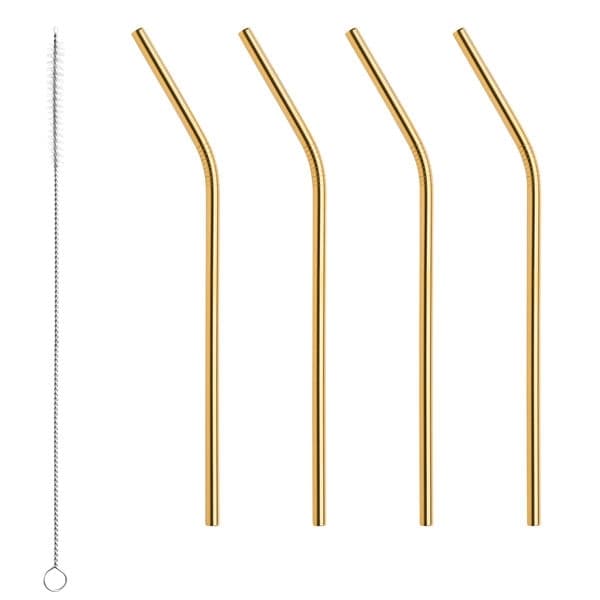 Peak Straw & Brush 4-pack - Orrefors