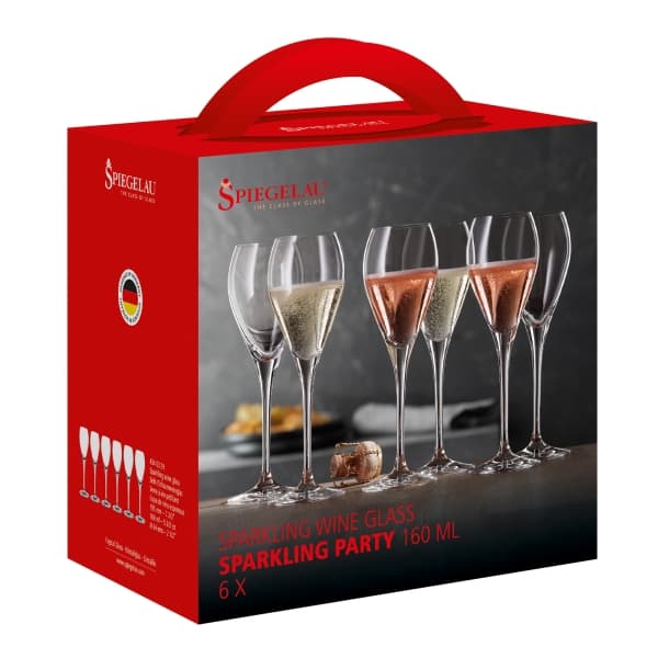 Party Champagneglas 16cl, 6-pack - Spiegelau