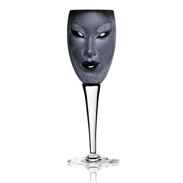 Electra Wine Glass Black, 45cl - Målerås