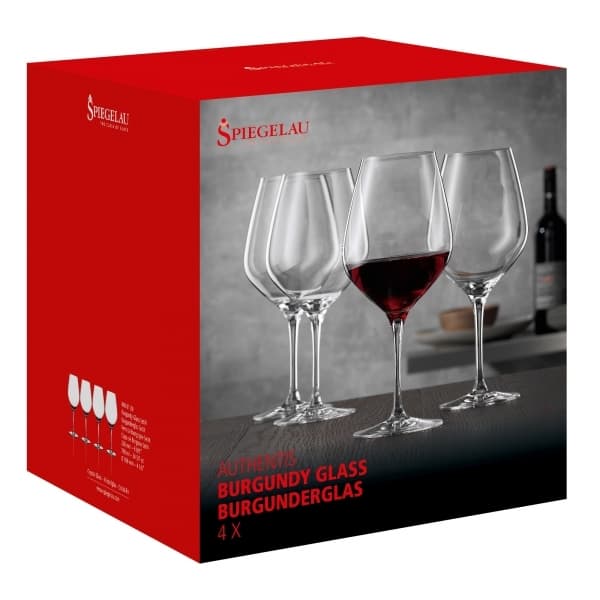 Authentis Wine Glass Burgundy 70cl, 4-pack - Spiegelau