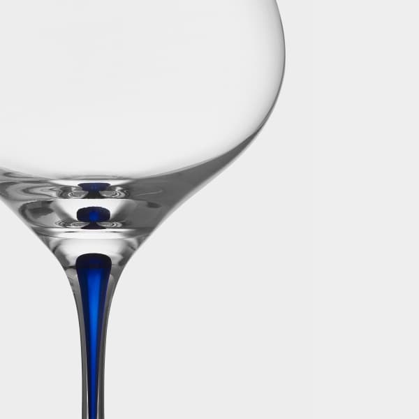 Intermezzo Blue Wine Glass Bouquet, 70cl - Orrefors