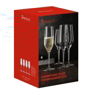 Style Champagneglas 24 cl 4-p