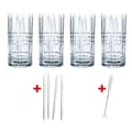 Miniatyrbild 3 av 4: Feel Good Longdrink 4-pack Inkl Sugrör & Borste