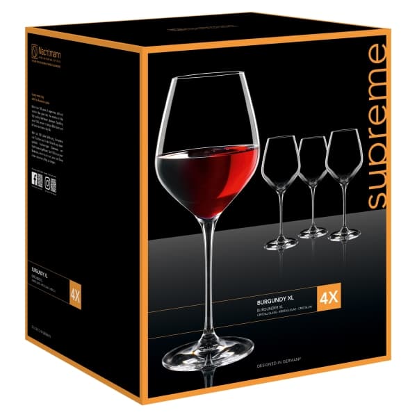 Supreme Wine Glass Burgundy 84cl, 4-pack - Nachtmann