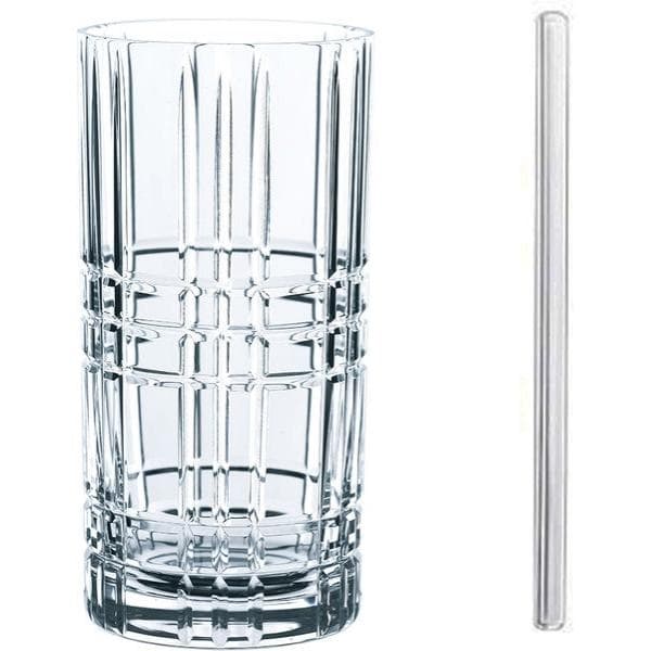 Feel Good Longdrink 44,5cl 4-pack Inkl Sugrör & Borste - Nachtmann