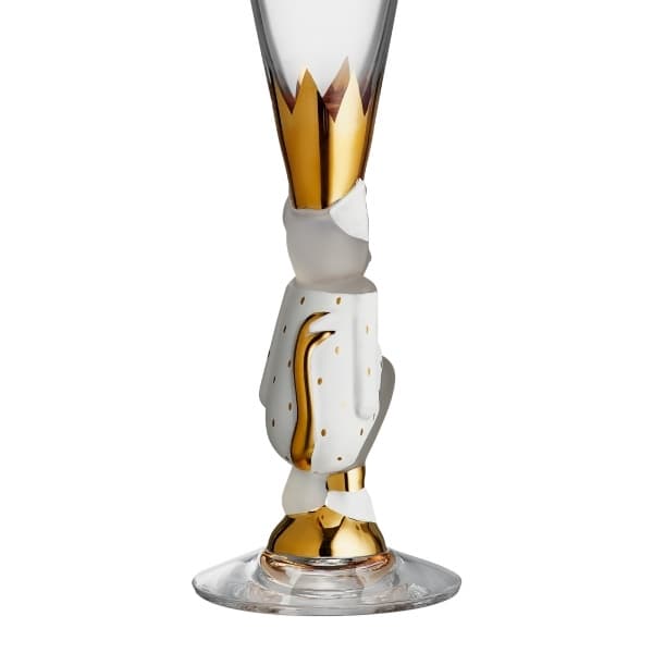 Nobel The Sparkling Devil Champagne glass 19 cl, White - Orrefors
