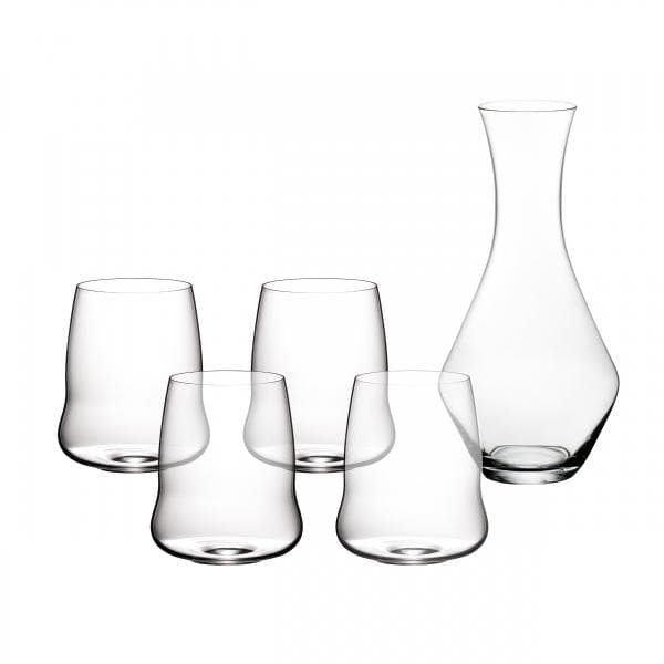 Vinglas Cabernet Sauvignon, 4-pack+Karaff Merlot - Riedel