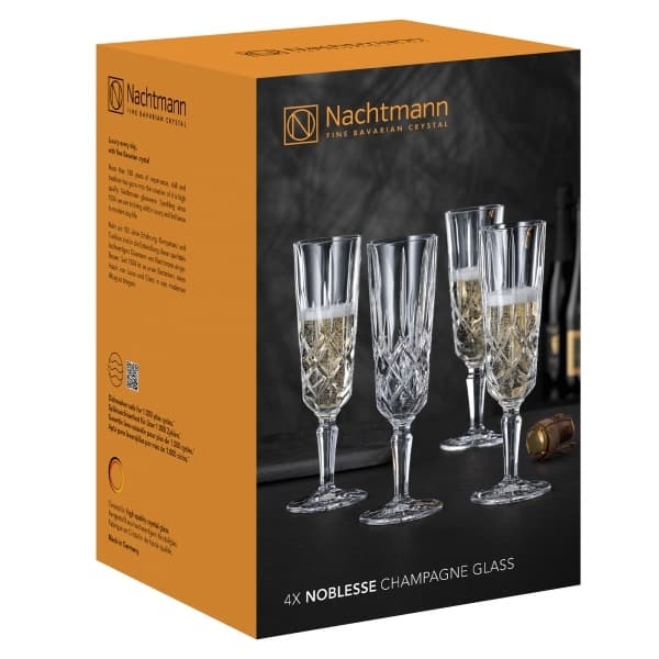 Noblesse Champagne Glass 15,5cl, 4-pack - Nachtmann