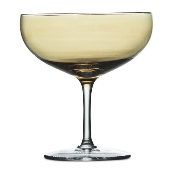 Happy Champagne Glass Yellow Coupé 28cl - Magnor