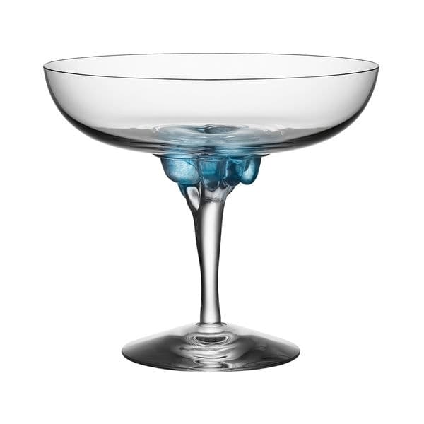 Sugar Dandy Champagne Coupé Blå 32 cl - Kosta Boda
