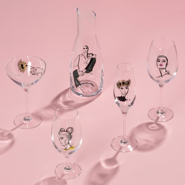 All For You Coupe Champagne Glass 32cl, 2-pack - Kosta Boda