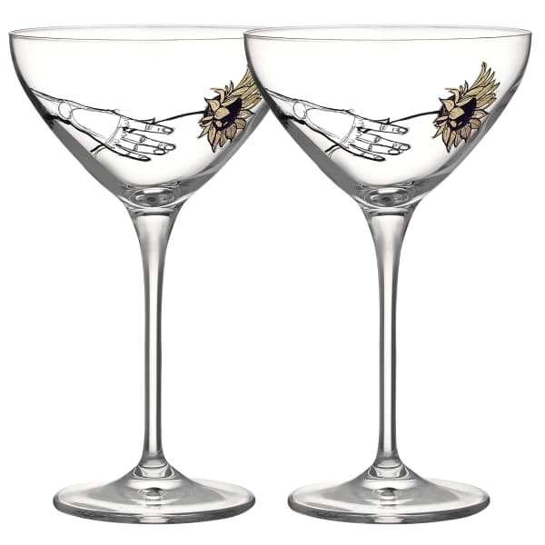 All For You Coupe Champagne Glass 32cl, 2-pack - Kosta Boda