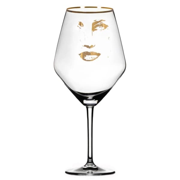 Piece of Me Gold Wine Glass, 75cl - Carolina Gynning