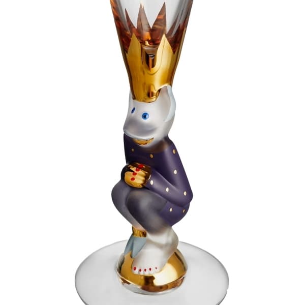 Nobel The Sparkling Devil Glas, Lila 19cl - Orrefors