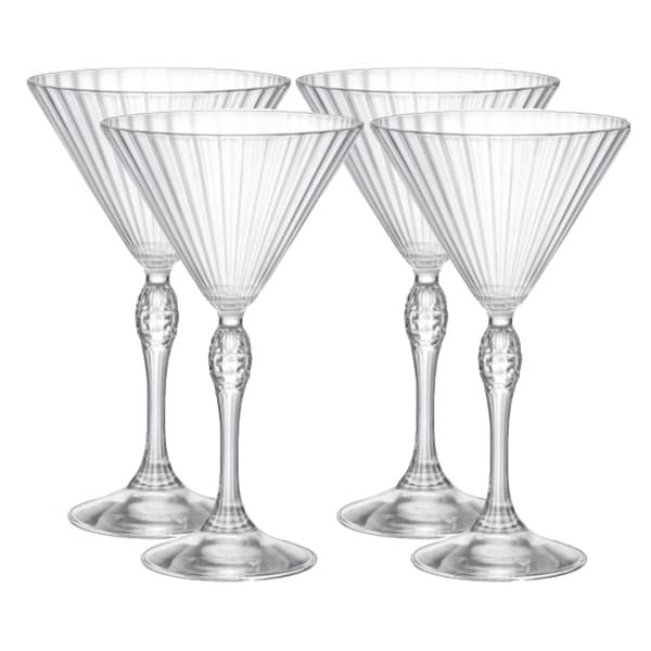 America Martini Glass 25cl, 4-pack - Modern House