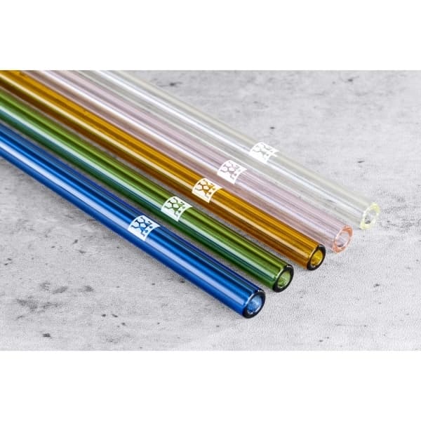 Sorrento Glass straw + Cleaning brush 4-pack Multicolored - Zwilling