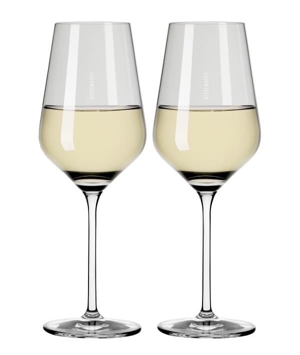 Grey Fjordlicht Vitvinsglas 38cl, 2-pack - Ritzenhoff