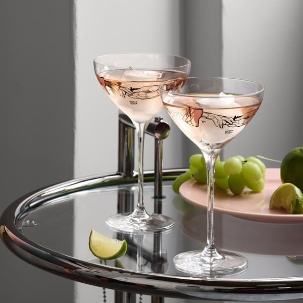 All About You Champagne Glass Coupé 24cl, 2-pack - Kosta Boda
