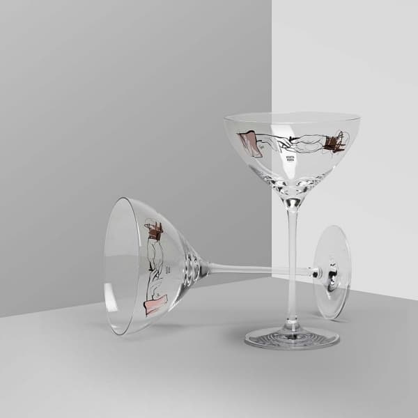 All About You Champagne Glass Coupé 24cl, 2-pack - Kosta Boda
