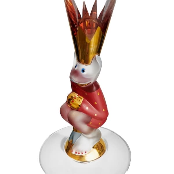Nobel The Sparkling Devil Glass 19cl, Red - Orrefors