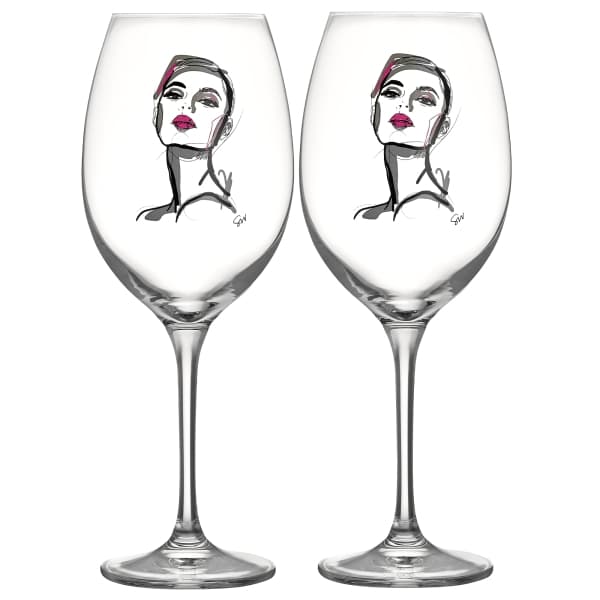 All About You Wine Glass Hold You 52cl, 2-pack - Kosta Boda