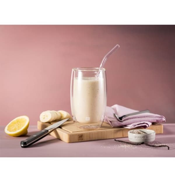 Sorrento Glassugrör & Rengöringsborste, 4-pack - Zwilling