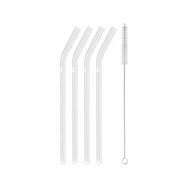 Sorrento Glassugrör & Rengöringsborste, 4-pack - Zwilling