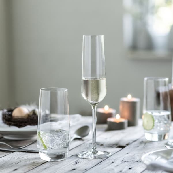 Pure Sparkling Wine Glass 21cl, 2-pack - Zwiesel