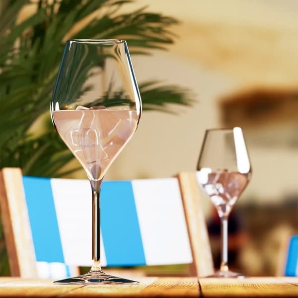 Sunset Plastic Wine Glass 38cl, 6-pack - Lehmann