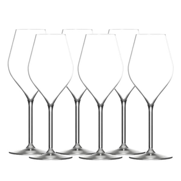 Sunset Plastic Wine Glass 38cl, 6-pack - Lehmann