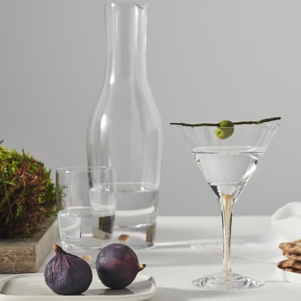 Intermezzo Gold Martini Glass 25cl, 2-pack - Orrefors