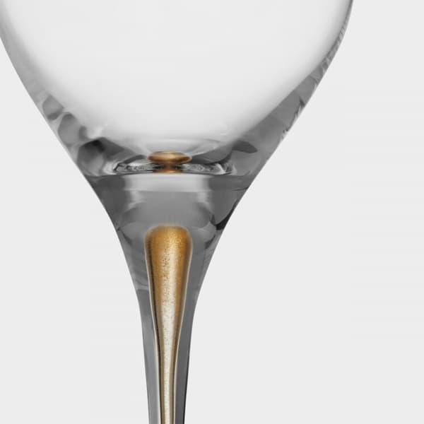 Intermezzo Gold Wine Glass Aroma 62cl, 2-pack - Orrefors