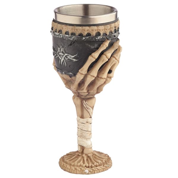 Skull Hand goblet