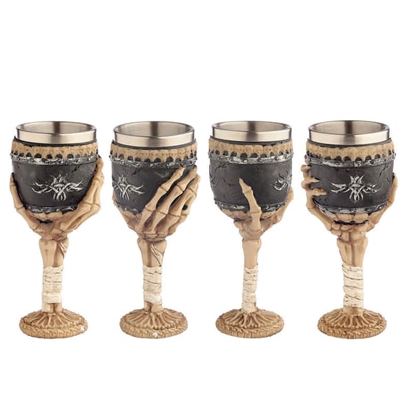 Skull Hand goblet