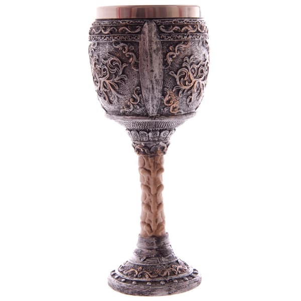 Skull Warrior Gothic goblet