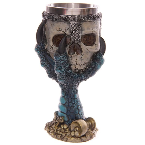 Dragons Claw and Warrior Skull assorted goblet