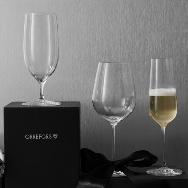 Balance Champagne Glass 21cl, 4-pack - Orrefors