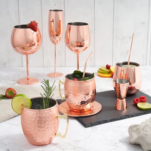 Roseguld Vinglas 50cl 4-pack