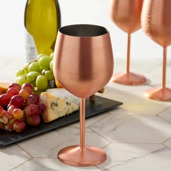 Vinglas Matt Roseguld 50cl 4-pack