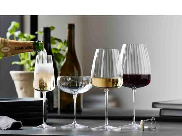Rödvinsglas Bordeaux Optica 4st 70cl  Luigi Bormioli
