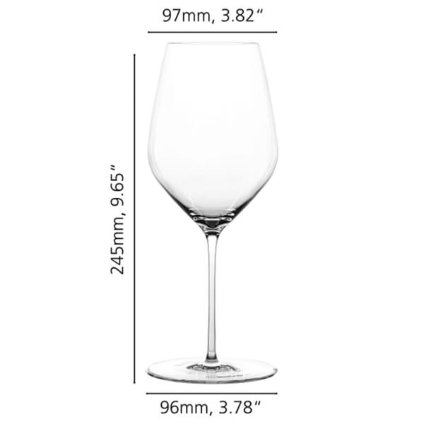 Hi-Lite Wine Glass Bordeaux 65cl, 2-pack - Spiegelau