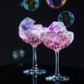 Miniatyrbild 2 av 3: Swirl Champagneglas 22cl, Grön - Magnor