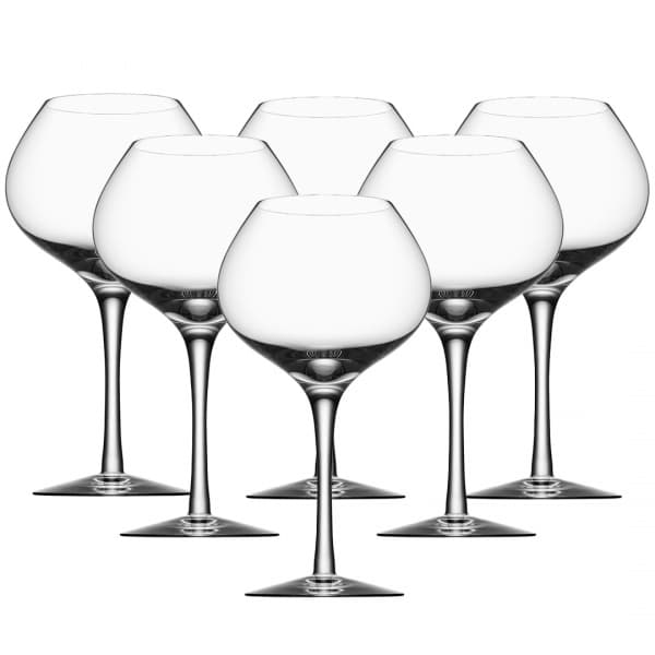 More Mature Wine glass 48cl, 6-pack - Orrefors