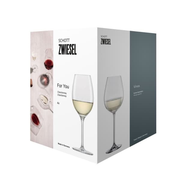 For You Vinglas Chardonnay 37cl, 4-pack - Zwiesel