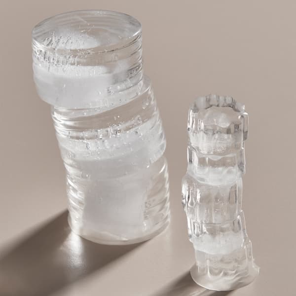 Viva Ice Cube Form Grey, 3cl - Kosta Boda