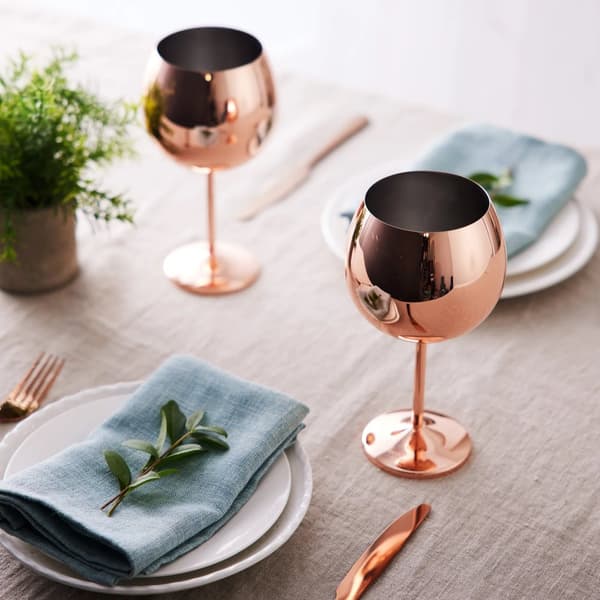 Rose Guld Ginglas 4-pack 4-pack