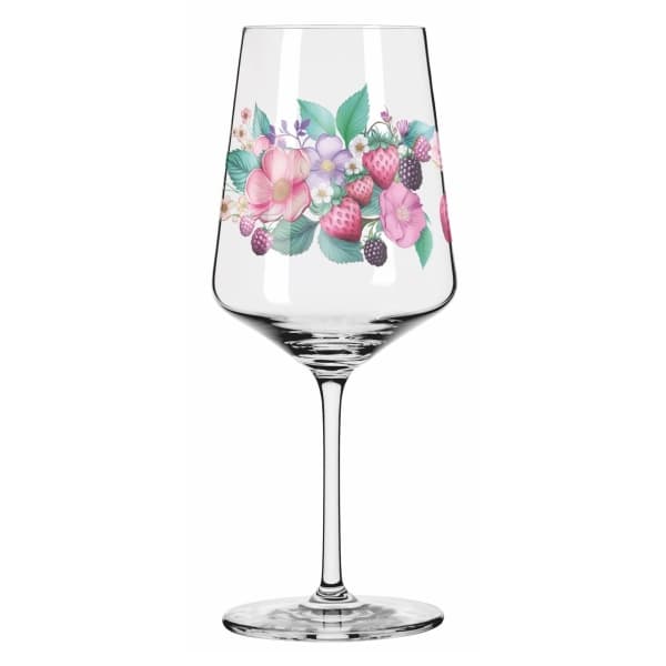 Sommersonett Wine Glass Berries 54cl, 2-pack - Ritzenhoff