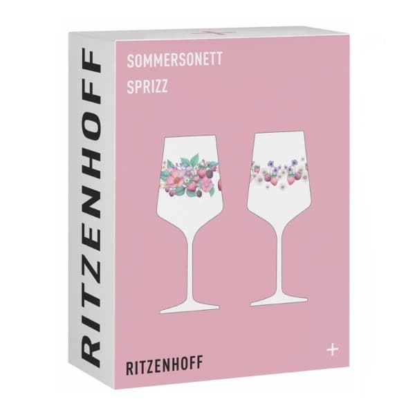 Sommersonett Wine Glass Berries 54cl, 2-pack - Ritzenhoff