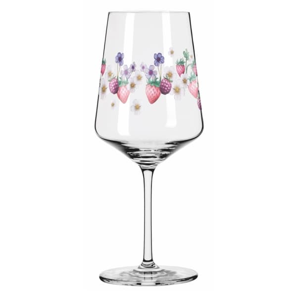 Sommersonett Wine Glass Berries 54cl, 2-pack - Ritzenhoff