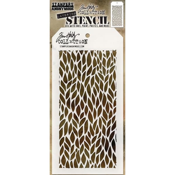 Schablon Tim Holtz - Leafy